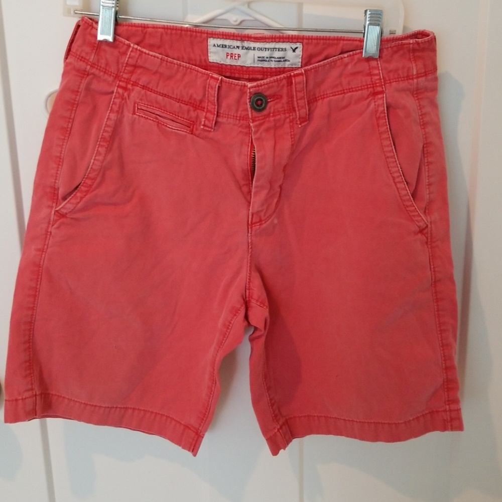 American Eagle Size 28 Prep Short. 5 Pocket Flat